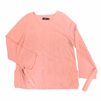 Rosa stickad tröja stl 38/40