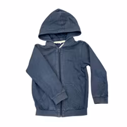 Blå luvjacka stl 110/116