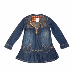 Jeansklänning stl 110