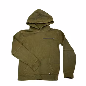 Grön luvtröja stl 158/164