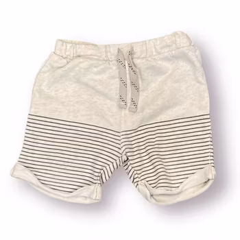 Grå mjukisshorts stl 92