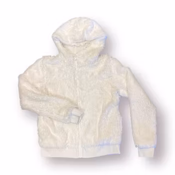 Fluffig luvjacka stl 146/152