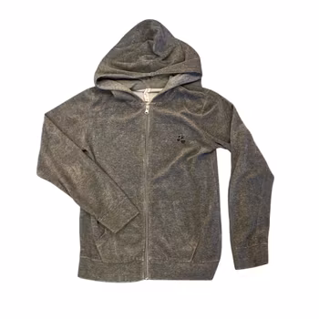 Grå luvjacka stl 146/152