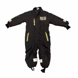Svart overall stl 90