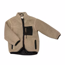 Beige teddyfleecejacka stl 99