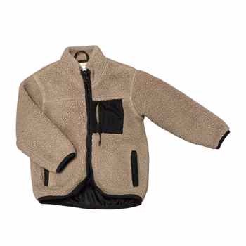 Beige teddyfleecejacka stl 99