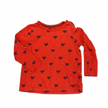 Röd tröja stl 86/92