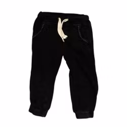 Svarta mjukisbyxor stl 98