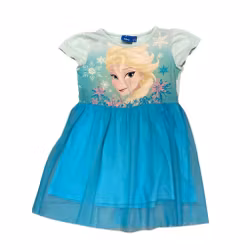 Blå klänning stl 98/104