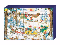 Adventskalender pussel 1000 bitar