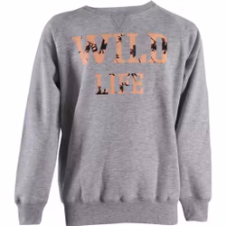 Grå collegetröja stl 92-116