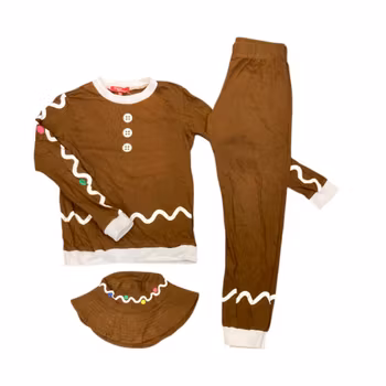 Pepparkaksdräkt stl 134/140