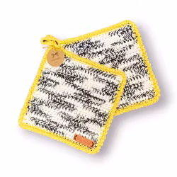 Svartvita grytlappar