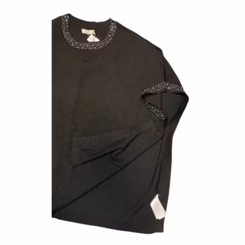 Svart poncho stl 36-44