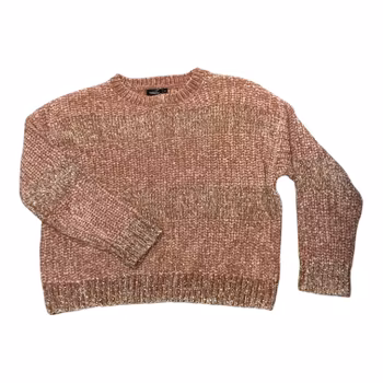 Rosa stickad tröja stl M