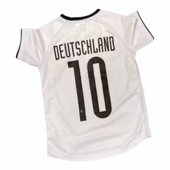 Vit fotbollströja stl 134/140