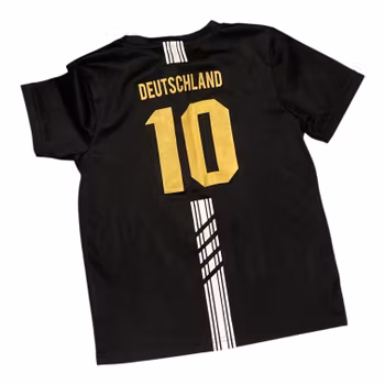 Svart fotbollströja stl 134/140