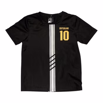 Svart fotbollströja stl 134/140