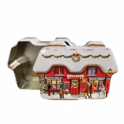 Plåtburk godisbutik jul