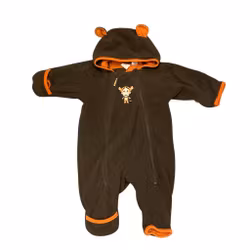 Brun fleeceoverall stl 56