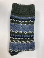 Gröna ullsockor stl 28/30