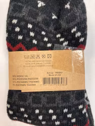 Svarta ullsockor stl 37/39