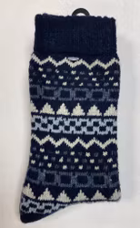 Mörkblå ullsockor stl 37/39