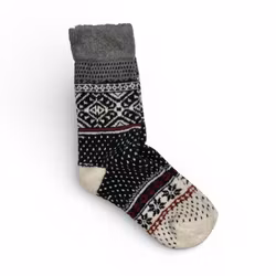 Mönstrade ullsockor stl 37/39