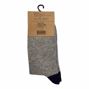 Grå ullsockor stl 40/42