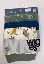 3-pack boxerkalsonger dinos stl 122/128