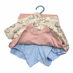 3-pack boxertrosor enhörningar stl 122/128