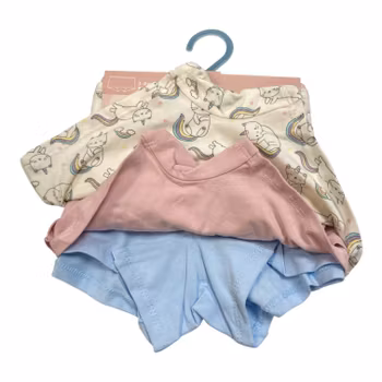 3-pack boxertrosor enhörningar stl 122/128