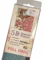 Diamond painting fjäril