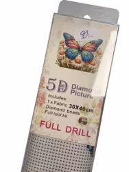 Diamond painting fjäril