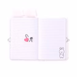 Fluffig dagbok kanin