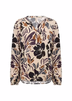 .Blommig blus