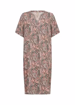 Paislymönstrad klänning