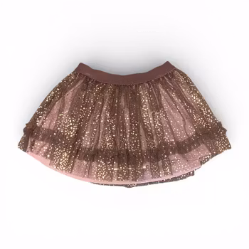 Lila tyllkjol stl 86, 104