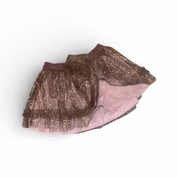 Lila tyllkjol stl 86, 104