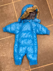 Blå vinteroverall stl 62