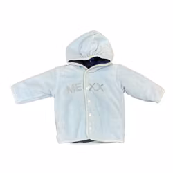 Blå fleecejacka stl 68