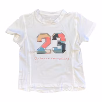 Vit funktionströja stl 92-116