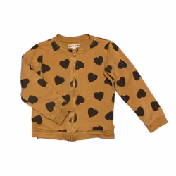 Brun collegejacka stl 122/128