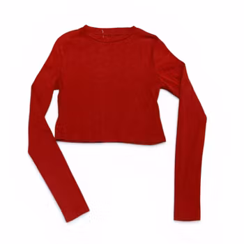 Röd magtröja stl 146/152