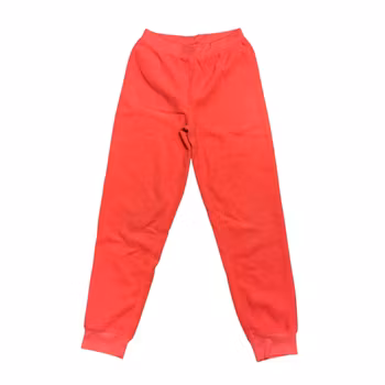 Röda fleecebyxor stl 140