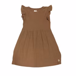 Brun klänning stl 122/128