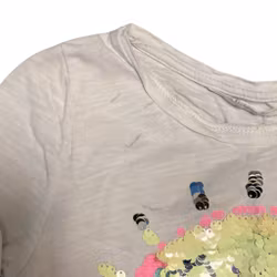 Vit t-shirt stl 110/116