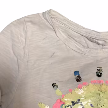 Vit t-shirt stl 110/116