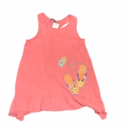 Rosa klänning stl 110