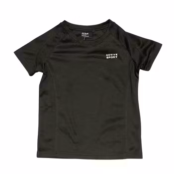 Svart funktionströja stl 110/116